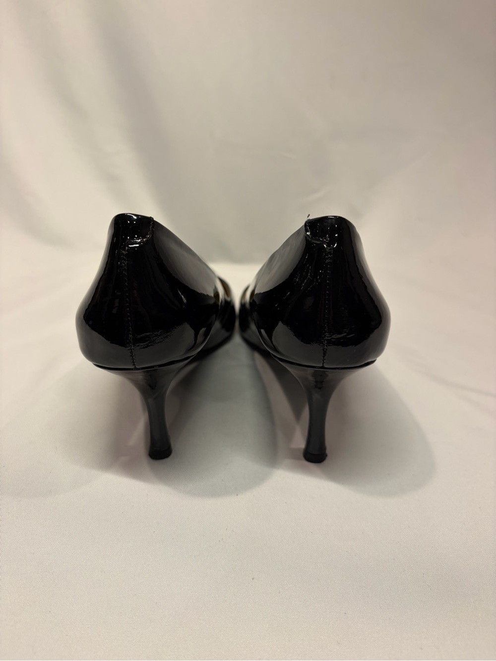 Nine West Black Patent Leather Heels - Picture 4 of 5
